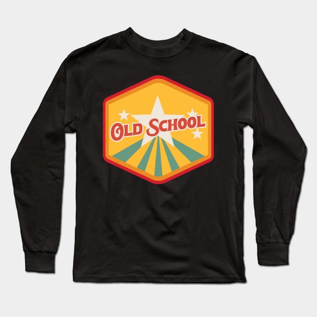 Old School Long Sleeve T-Shirt by Freeartshop99